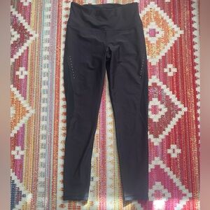 NWOT Old Navy Active Powersoft Go-Dry High-Rise Mesh Black Leggings